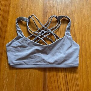 Lululemon Athletica purple free to be bra size 4